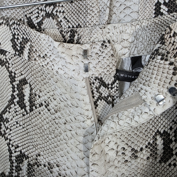 Zara Snake Print Flare Pants and buttond down shirt coordinates/blouse &Pants - Picture 10 of 15
